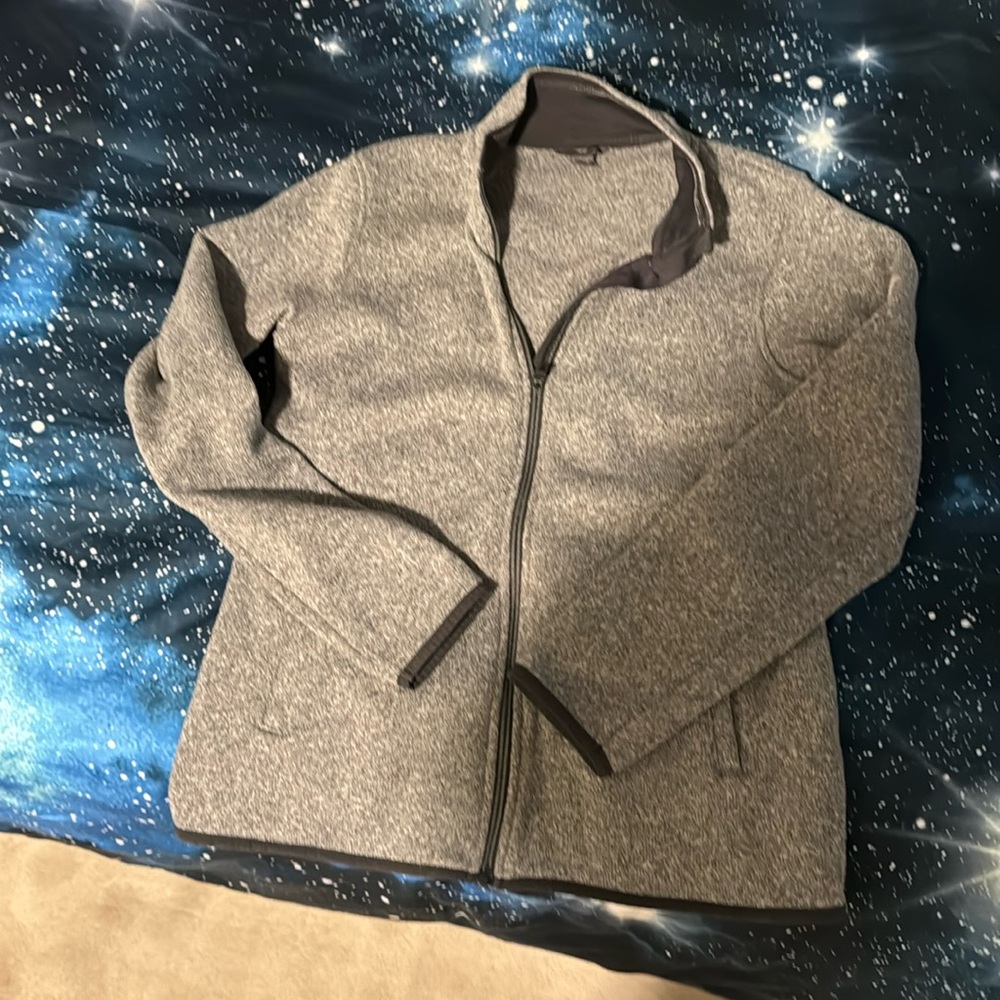 Eddie Bauer zip up sweater size small